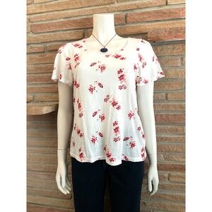 Lucky Brand Floral Tee Shirt